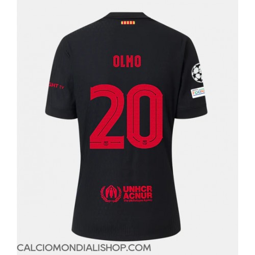 Maglie da calcio Barcelona Dani Olmo #20 Seconda Maglia 2024-25 Manica Corta